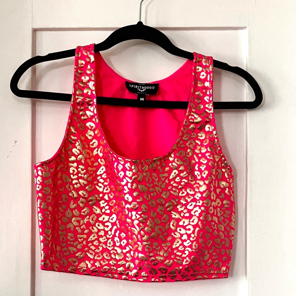SpiritHoods Cheetah Crop Top